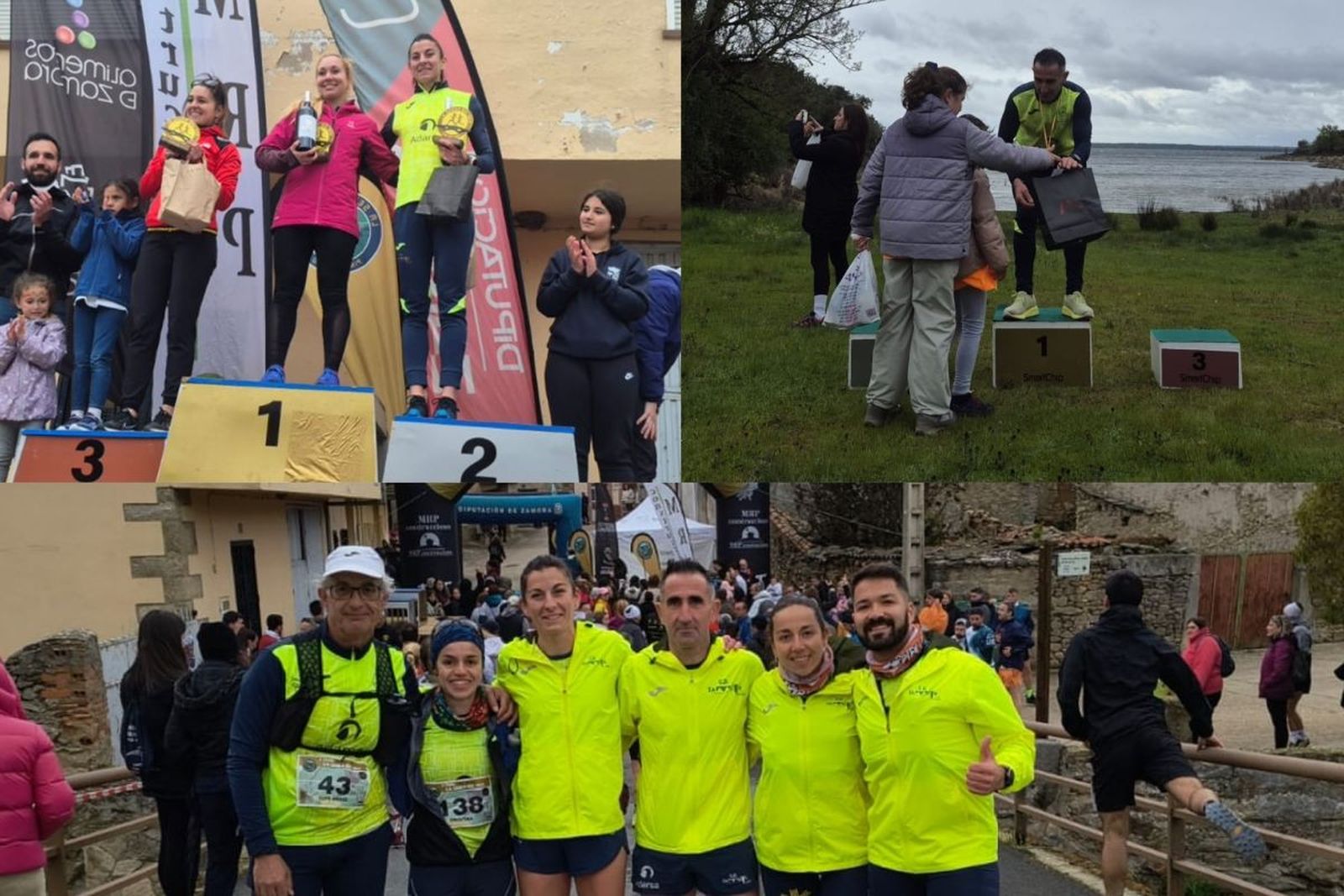 Pino del Oro y Argusino escenarios con pódium para los atletas del C.D. Zamora Corre – Adarsa