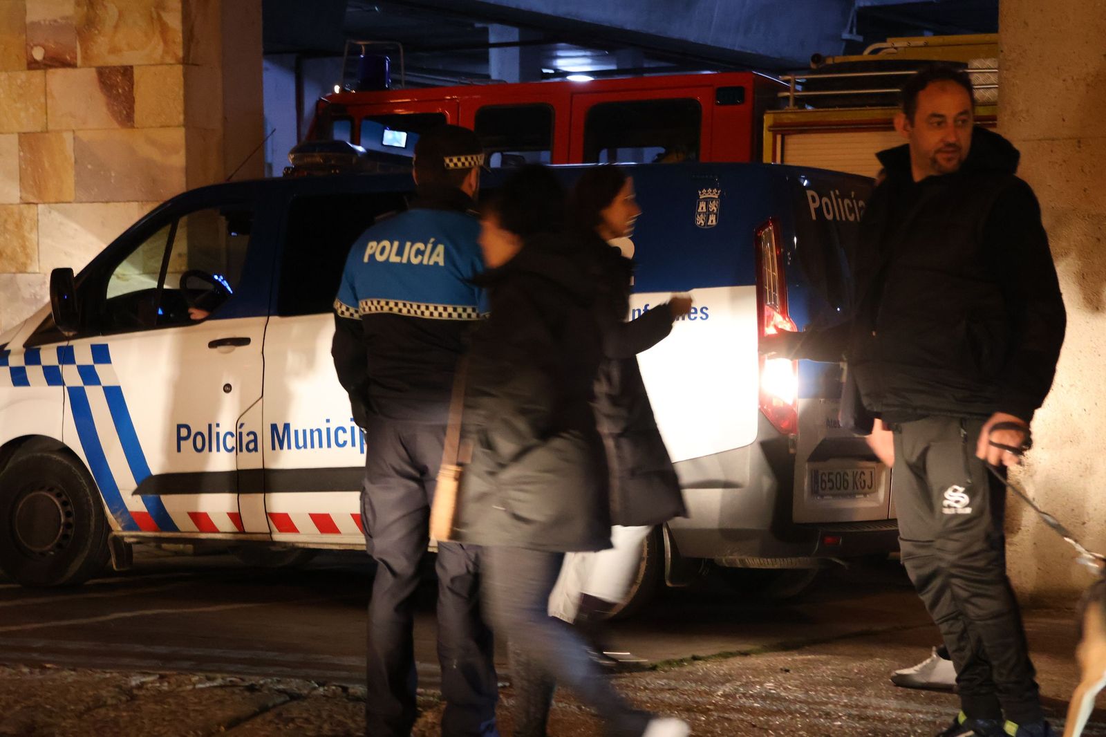 Rescate del ciervo en el Parking de San Martín (8).JPG