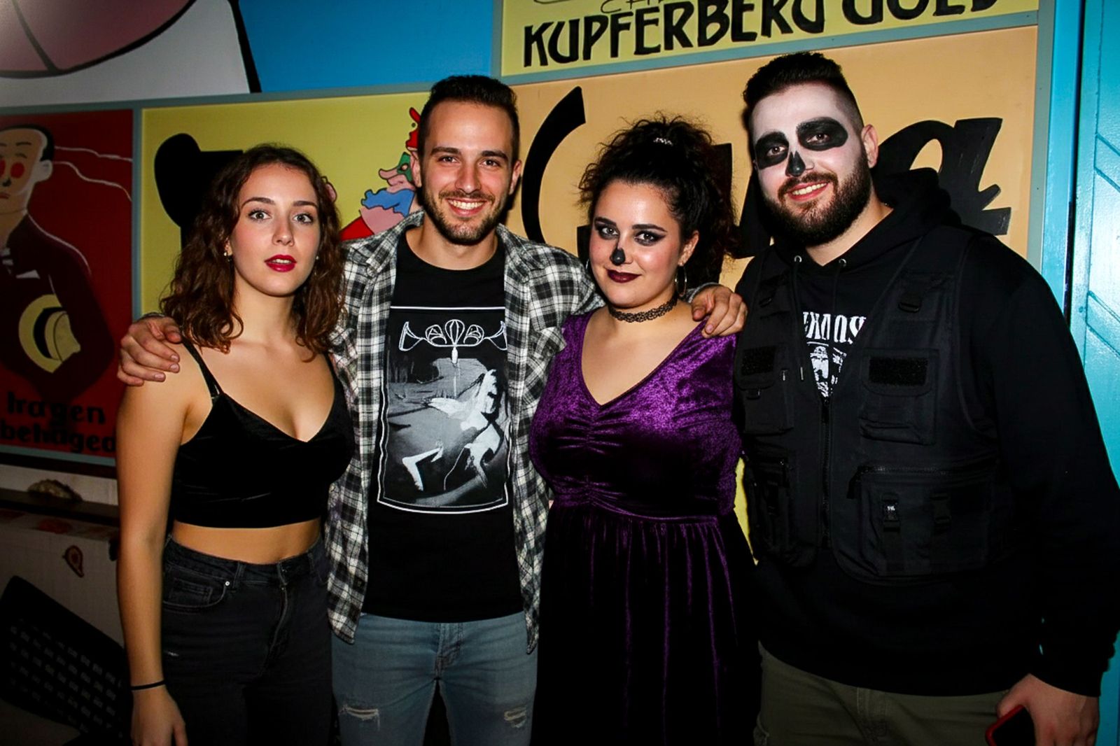 Salamanca de noche, jueves 30 de octubre