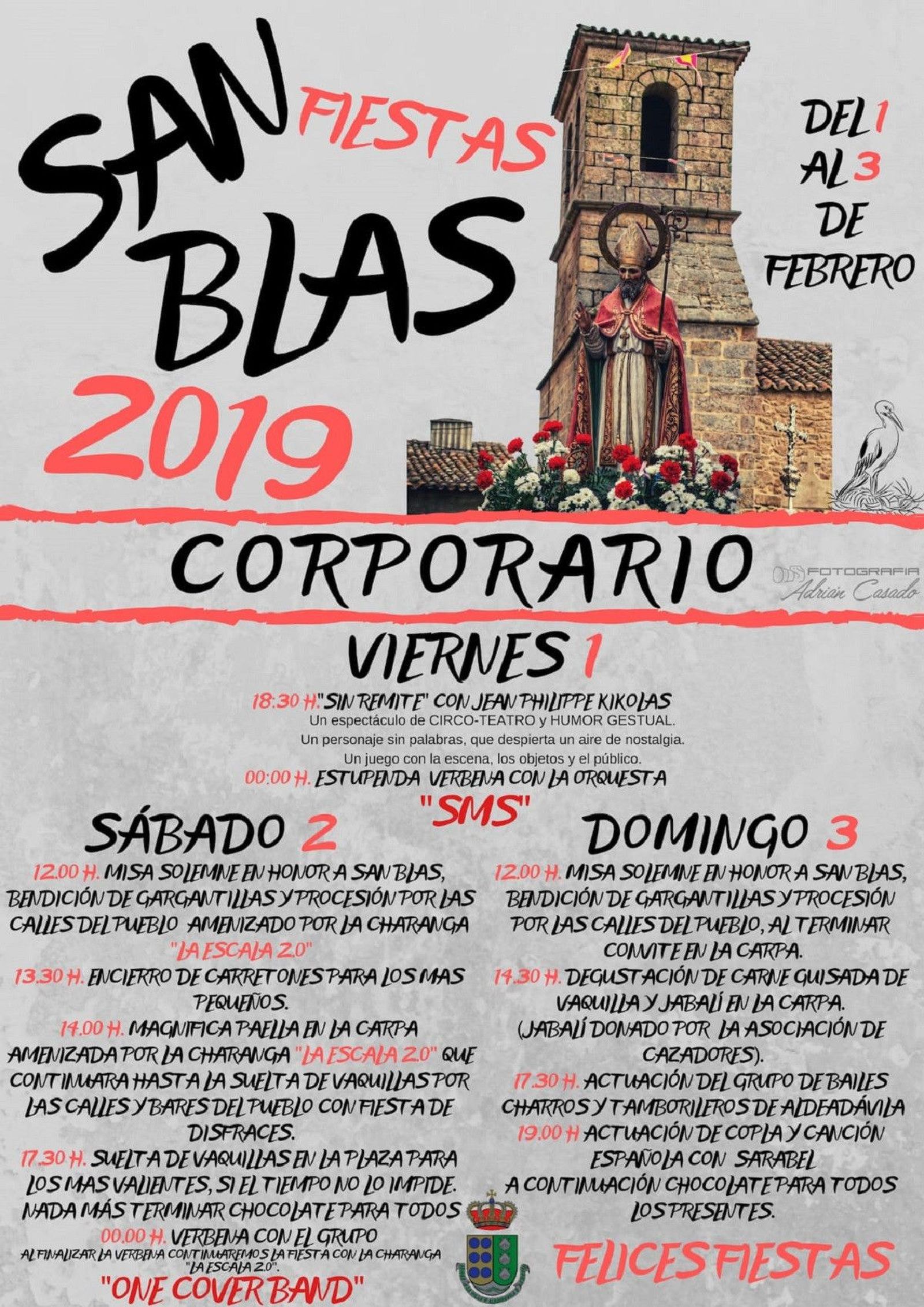 Corporario Fiestas San Blas