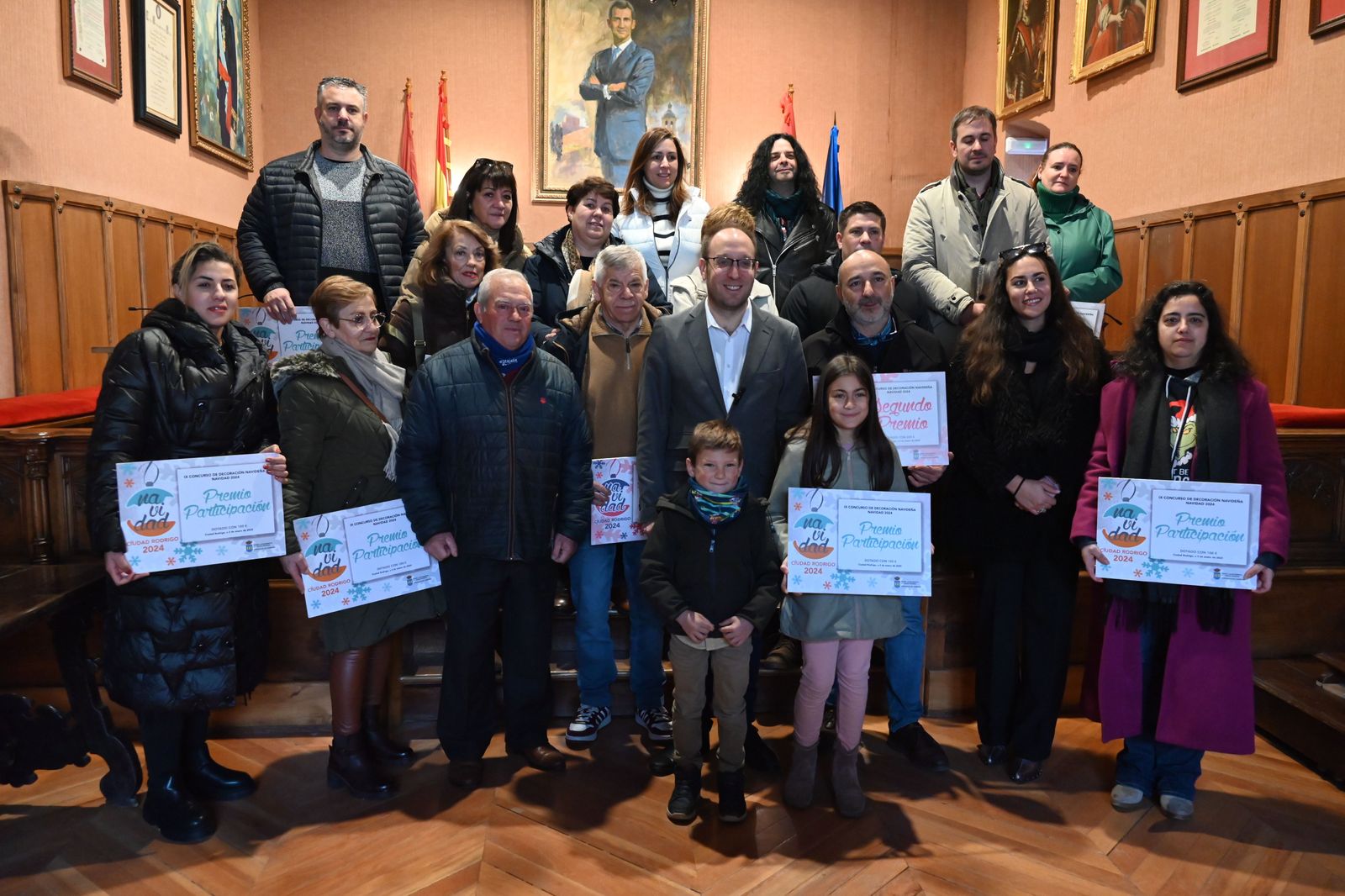 Ciudad Rodrigo entrega los premios del IX Concurso de Decoración Navideña 2024 Ciudad Rodrigo entrega los premios del IX Concurso de Decoración Navideña 2024