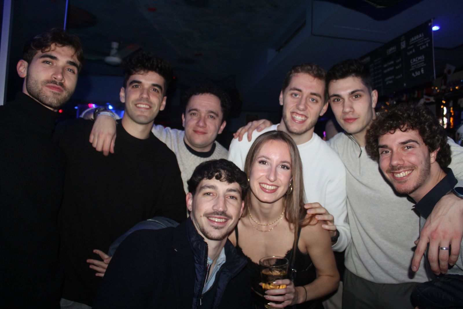 Salamanca de noche, sabado 20 de diciembre