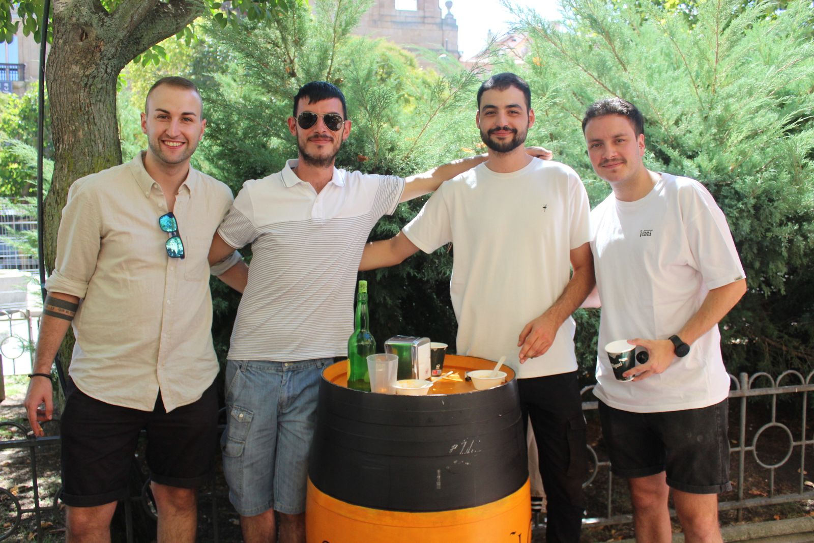 Ambiente en la Feria de Día en el mediodía de este sábado