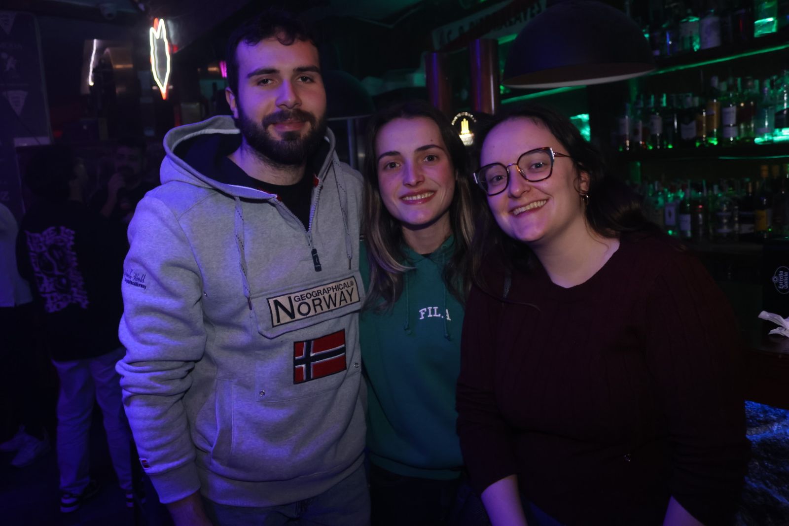 Salamanca de noche, jueves 23 de enero