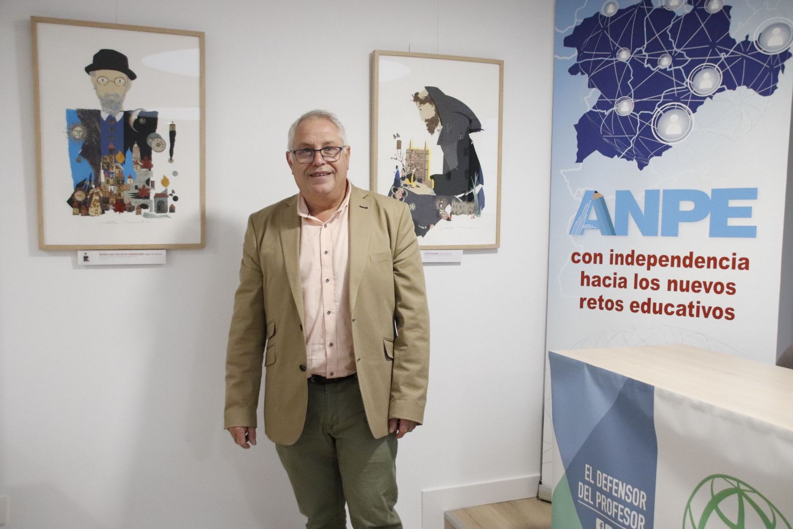 Guillermo Bueno, presidente de ANPE. Fotos Andrea M.