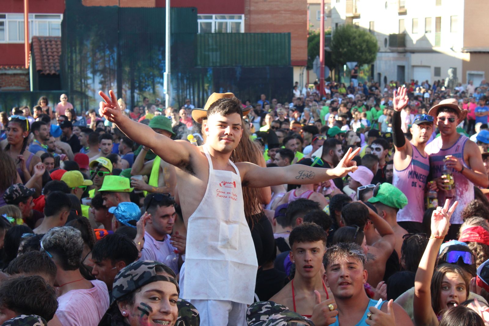 Chupinazo fiestas de Santa Marta del Tormes