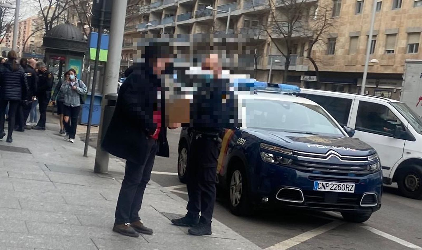 Altercado en la Alamedilla