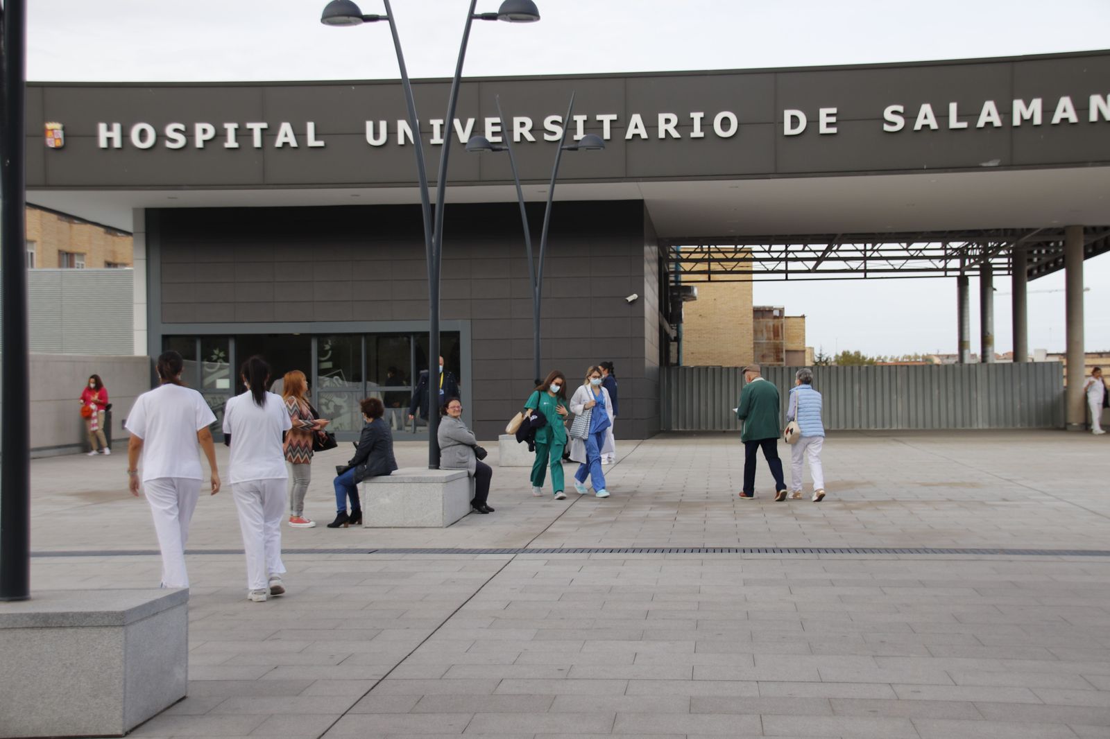 Foto de archivo del Hospital Universitario de Salamanca