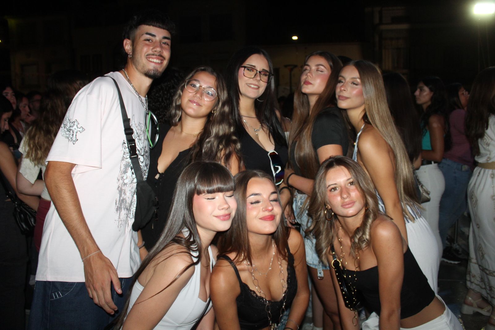 Salamanca de noche, sábado 16 de agosto