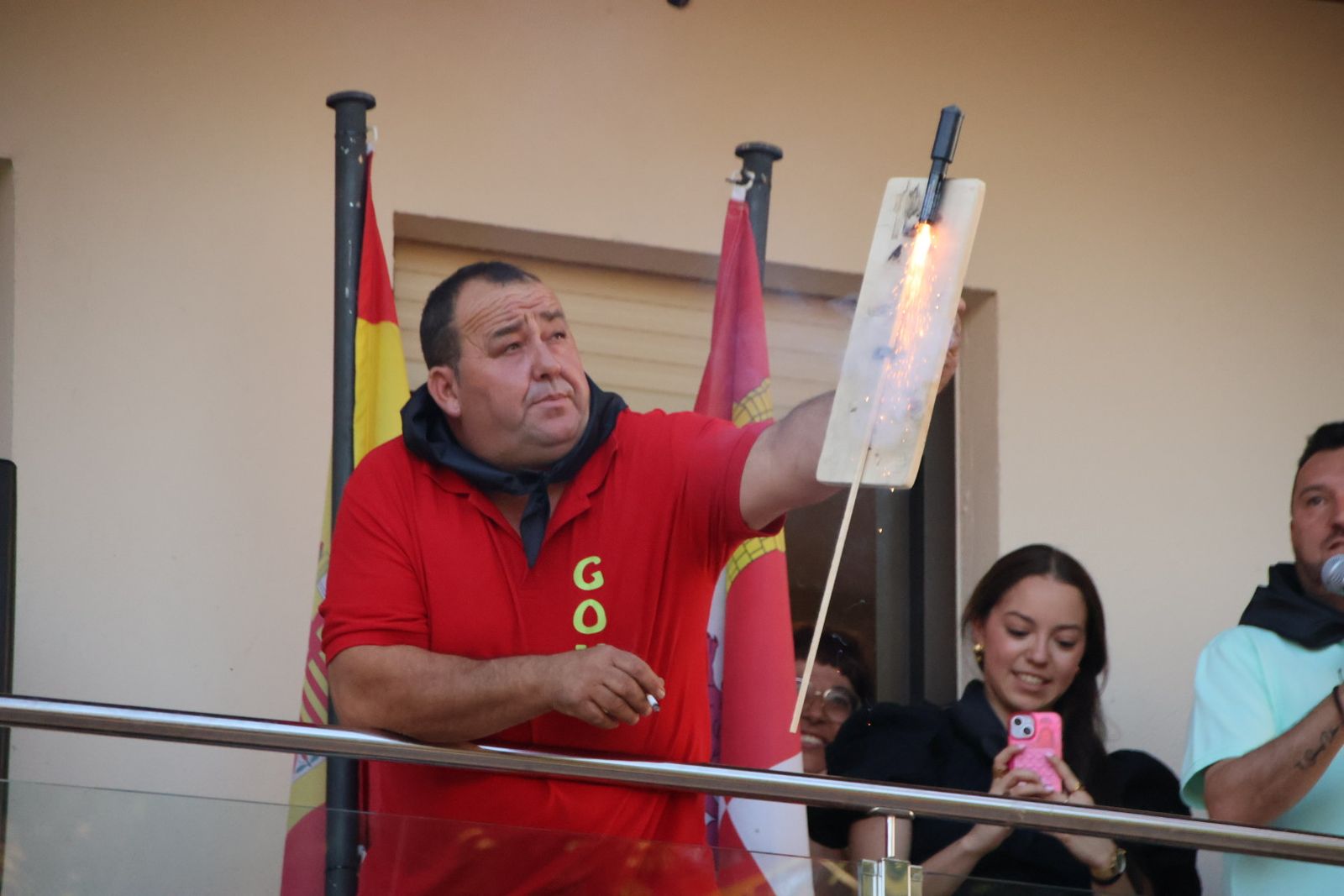 Pregón a cargo de Carla Yáñez en Castellanos de Villiquera
