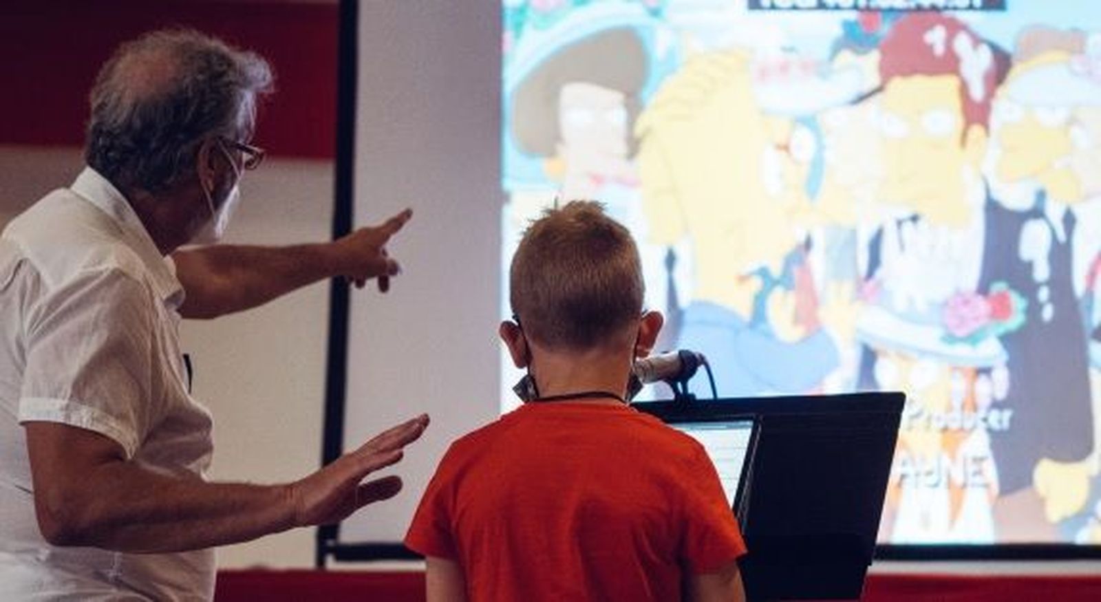 Una actividad del Corterafest