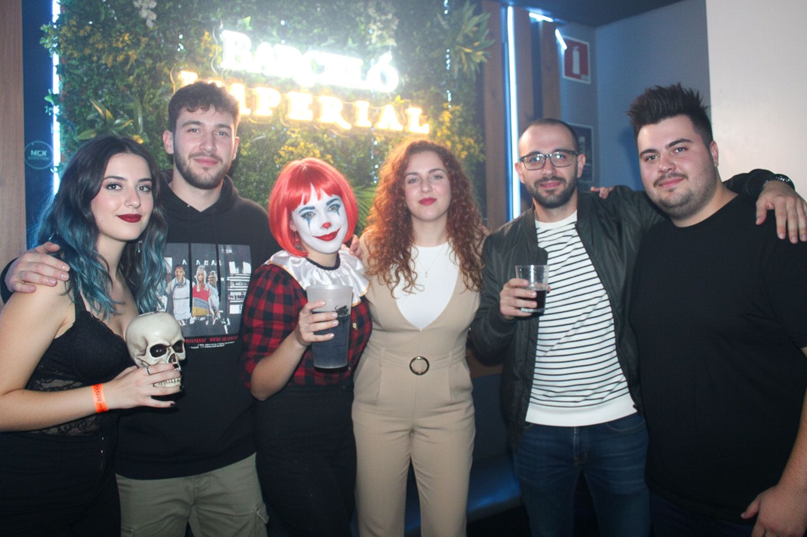 Salamanca de noche, viernes 31 de octubre