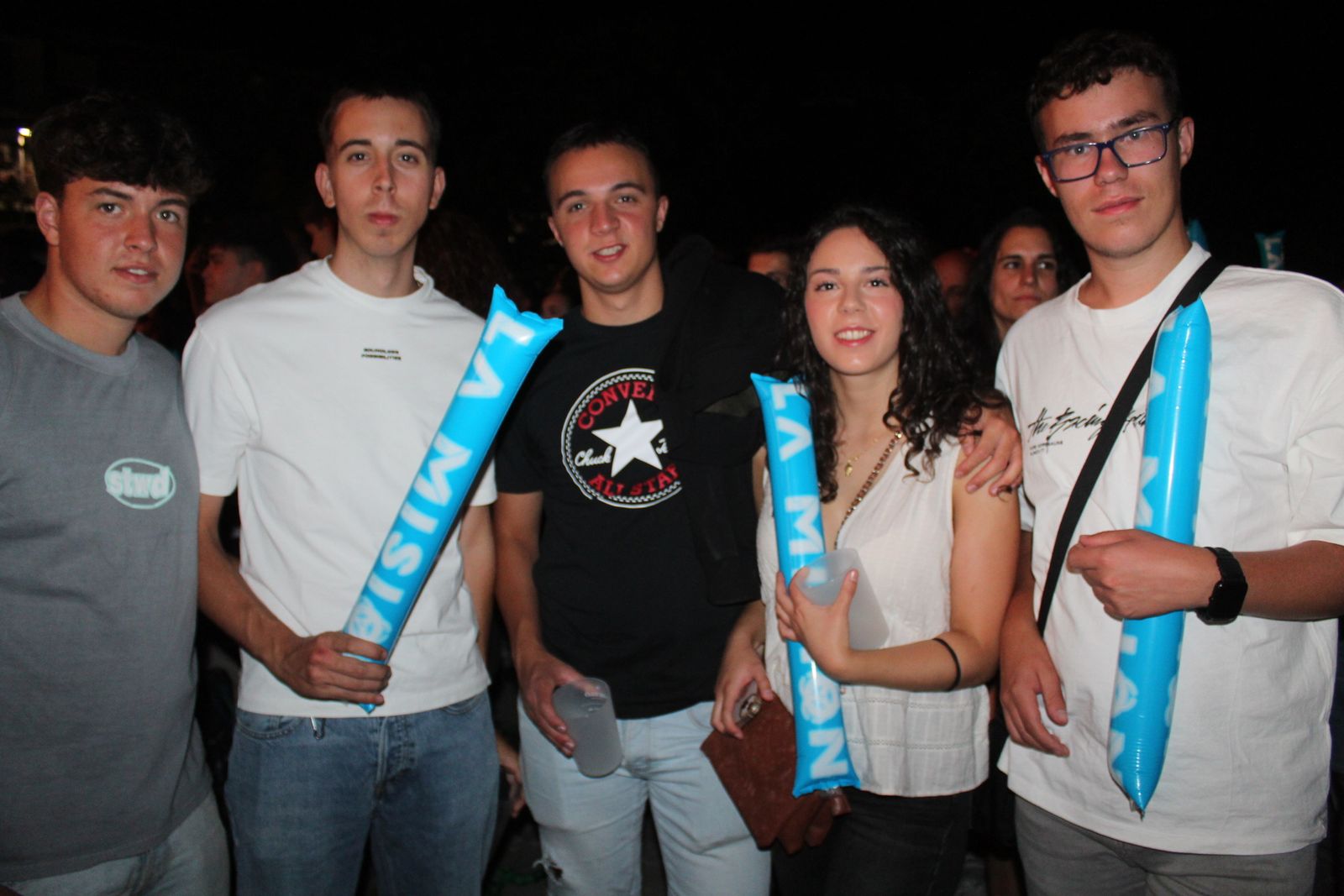 Salamanca de noche, sábado 23 de agosto