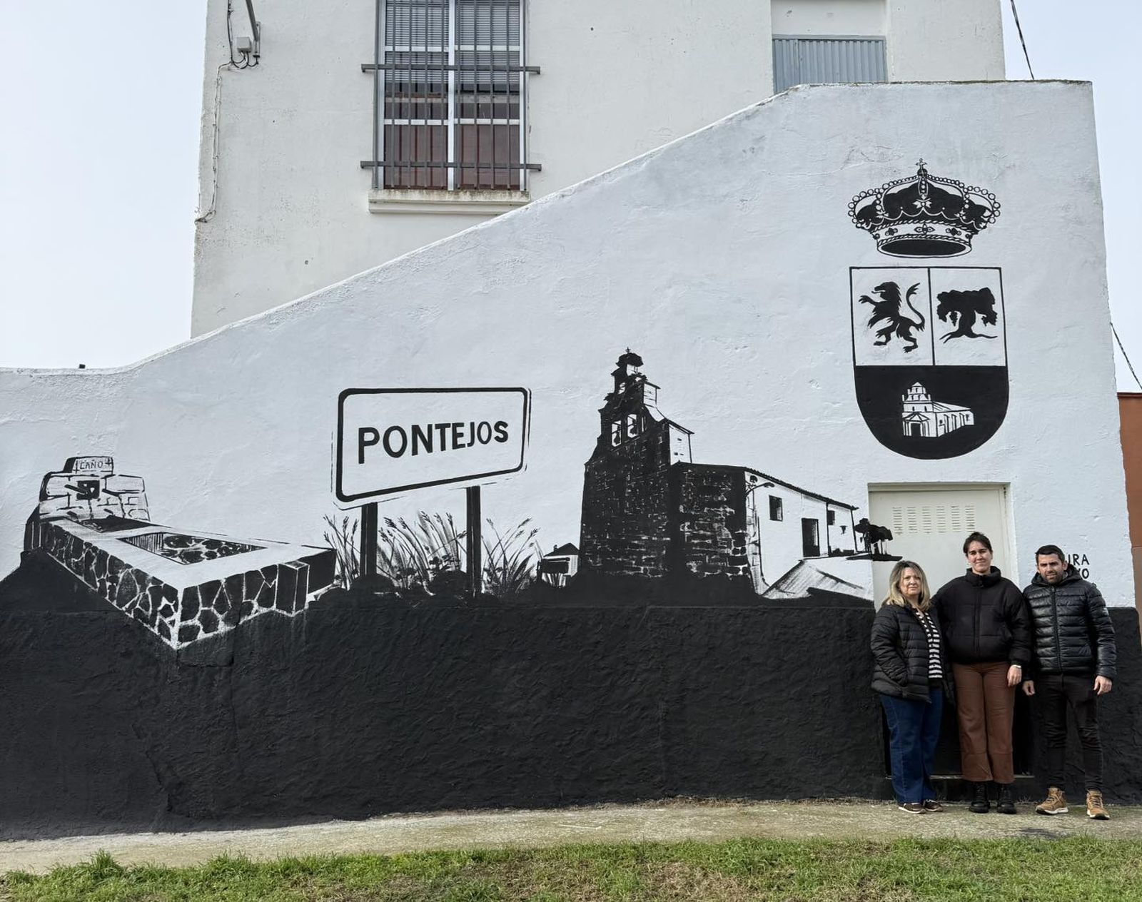 Imagen del nuevo mural