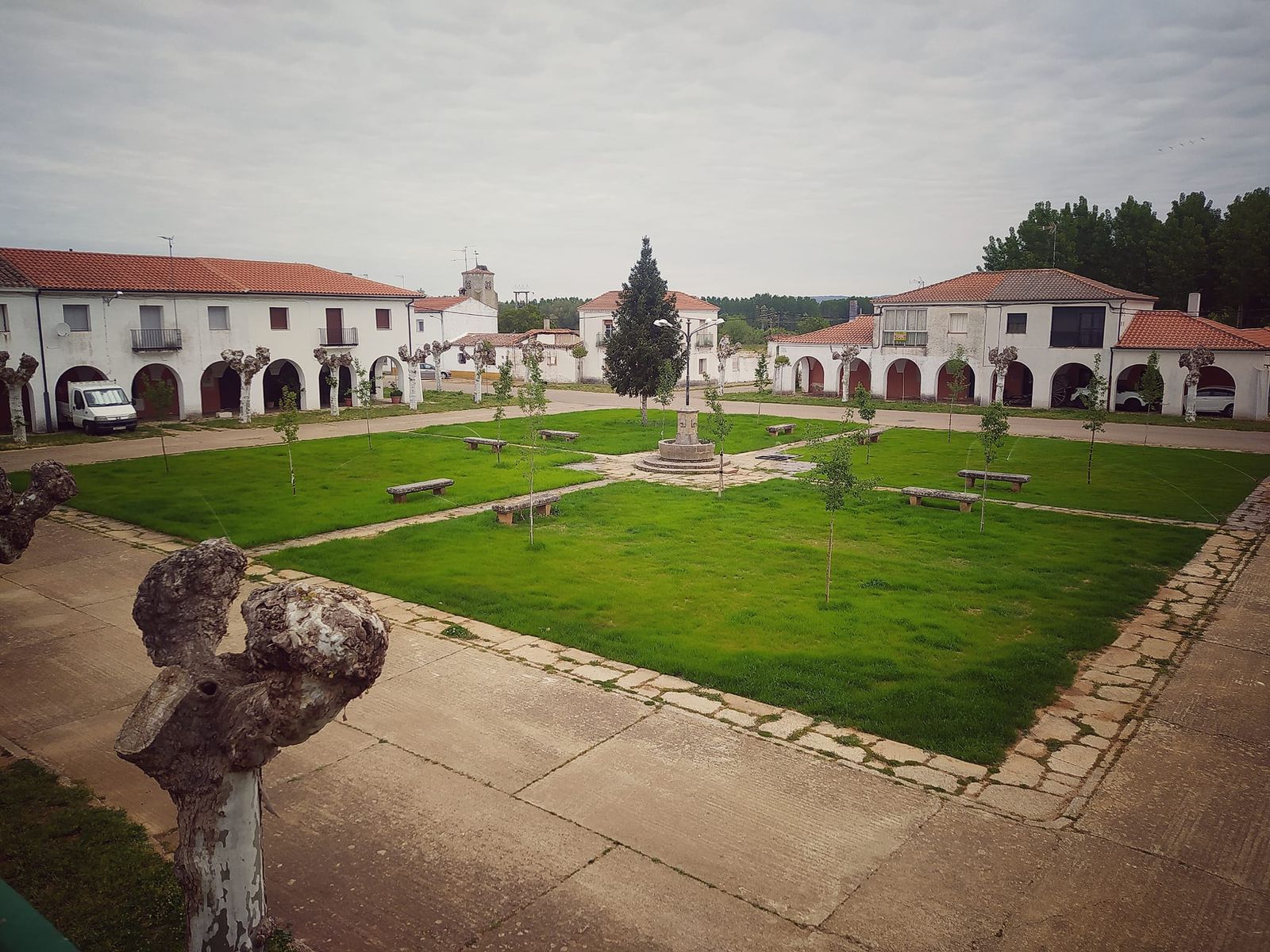 Águeda plaza mayor. Foto Ayuntamiento de Águeda