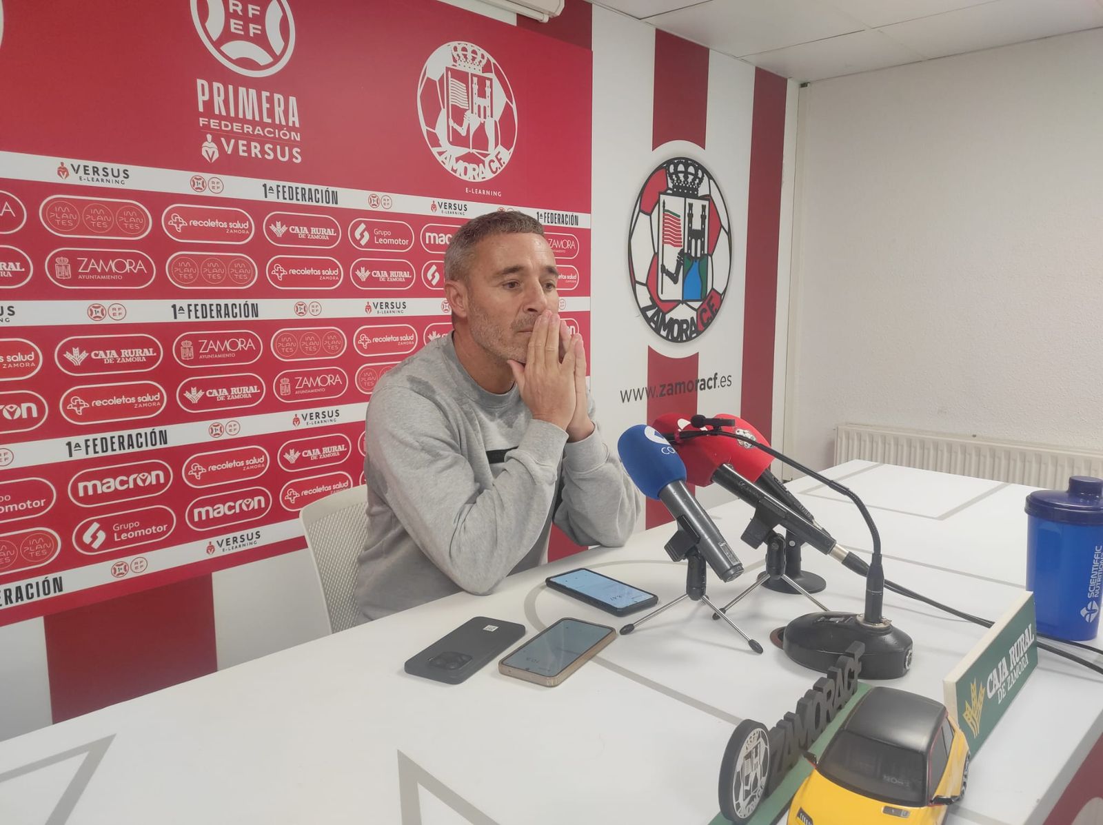 Óscar Cano, post partido Tenerife