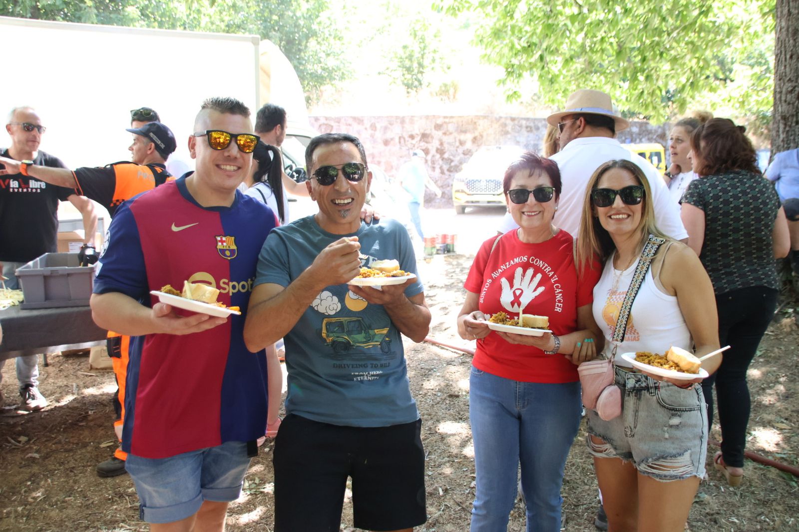 Béjar, paella solidaria en El Castañar