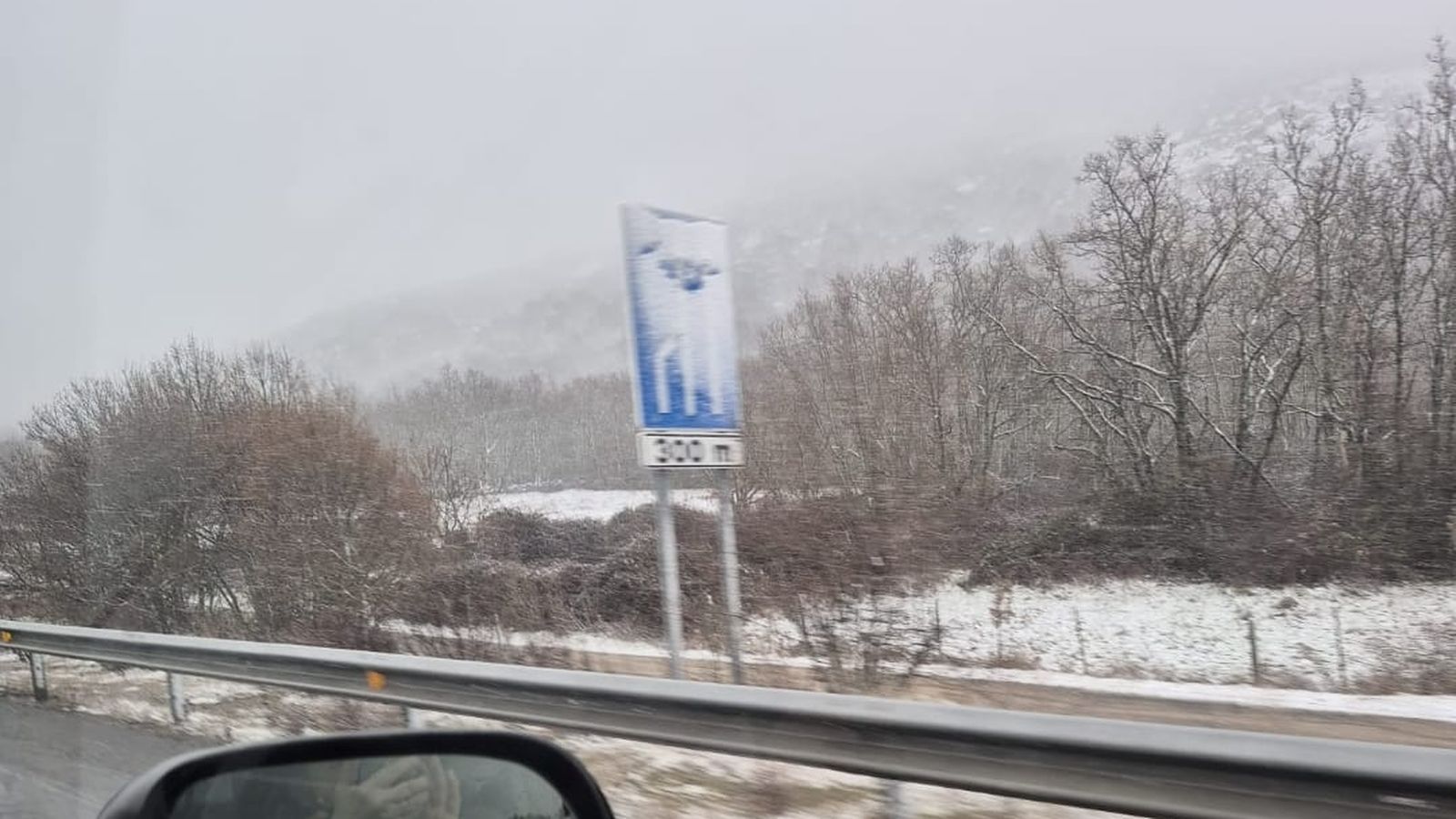 Nieve en Béjar