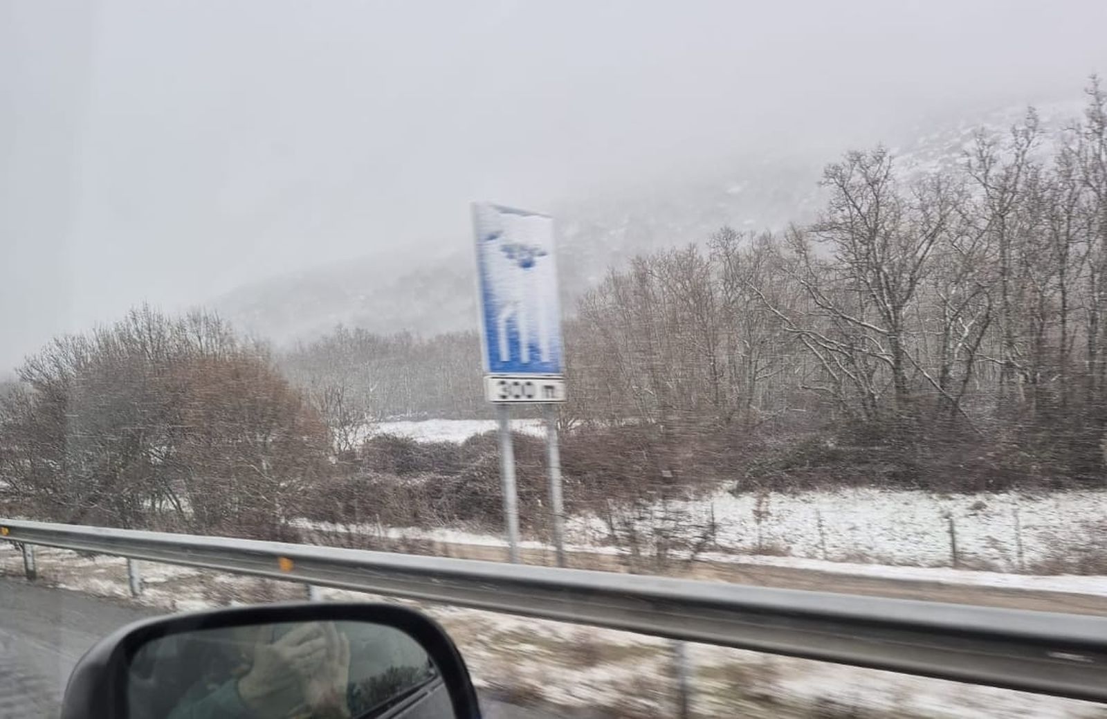 Nieve en Béjar