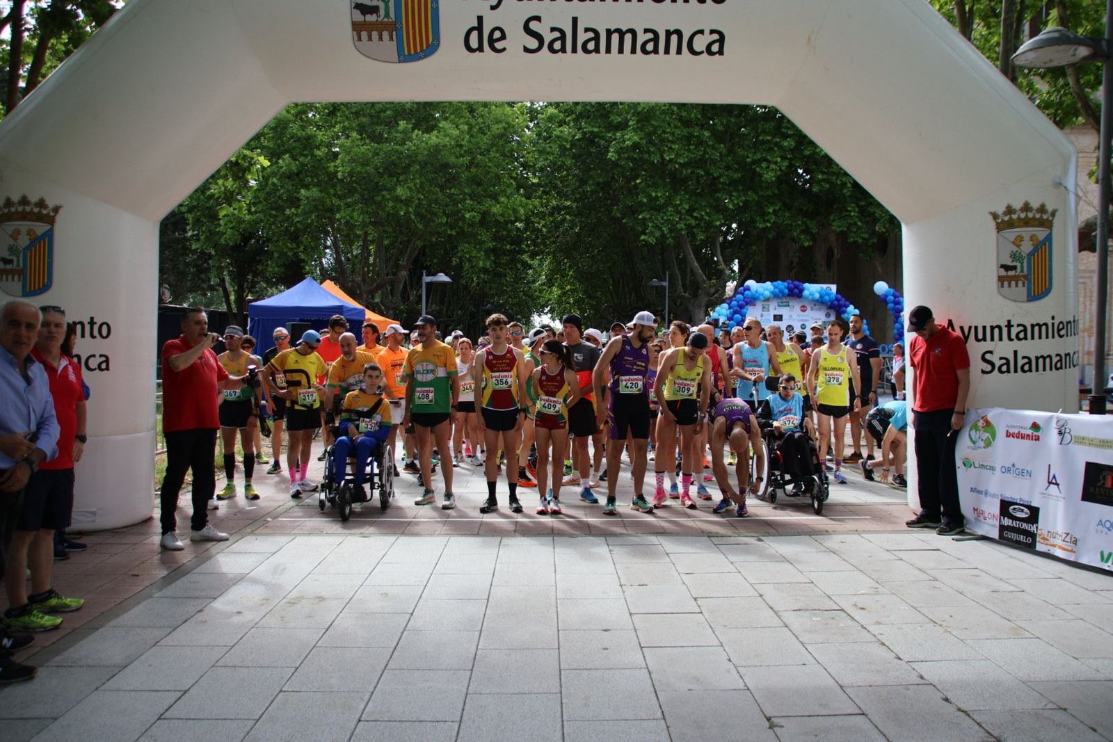 Carrera solidaria Ariadna. Fotos Andrea M.