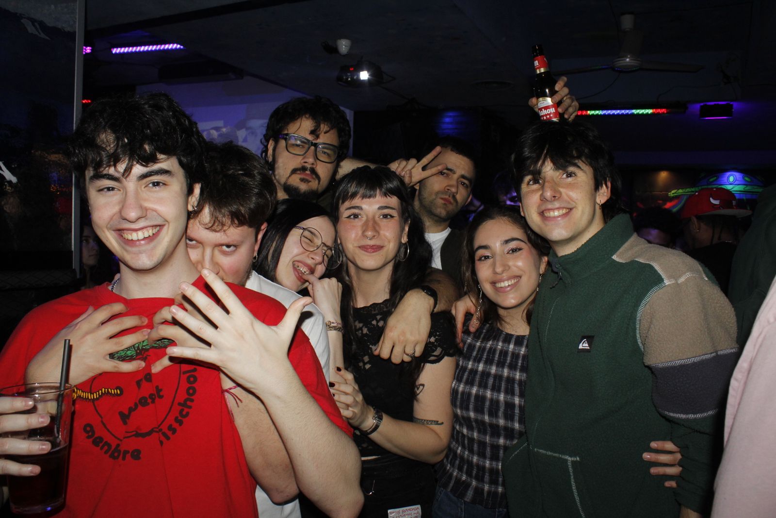 Salamanca de noche, viernes 6 de marzo