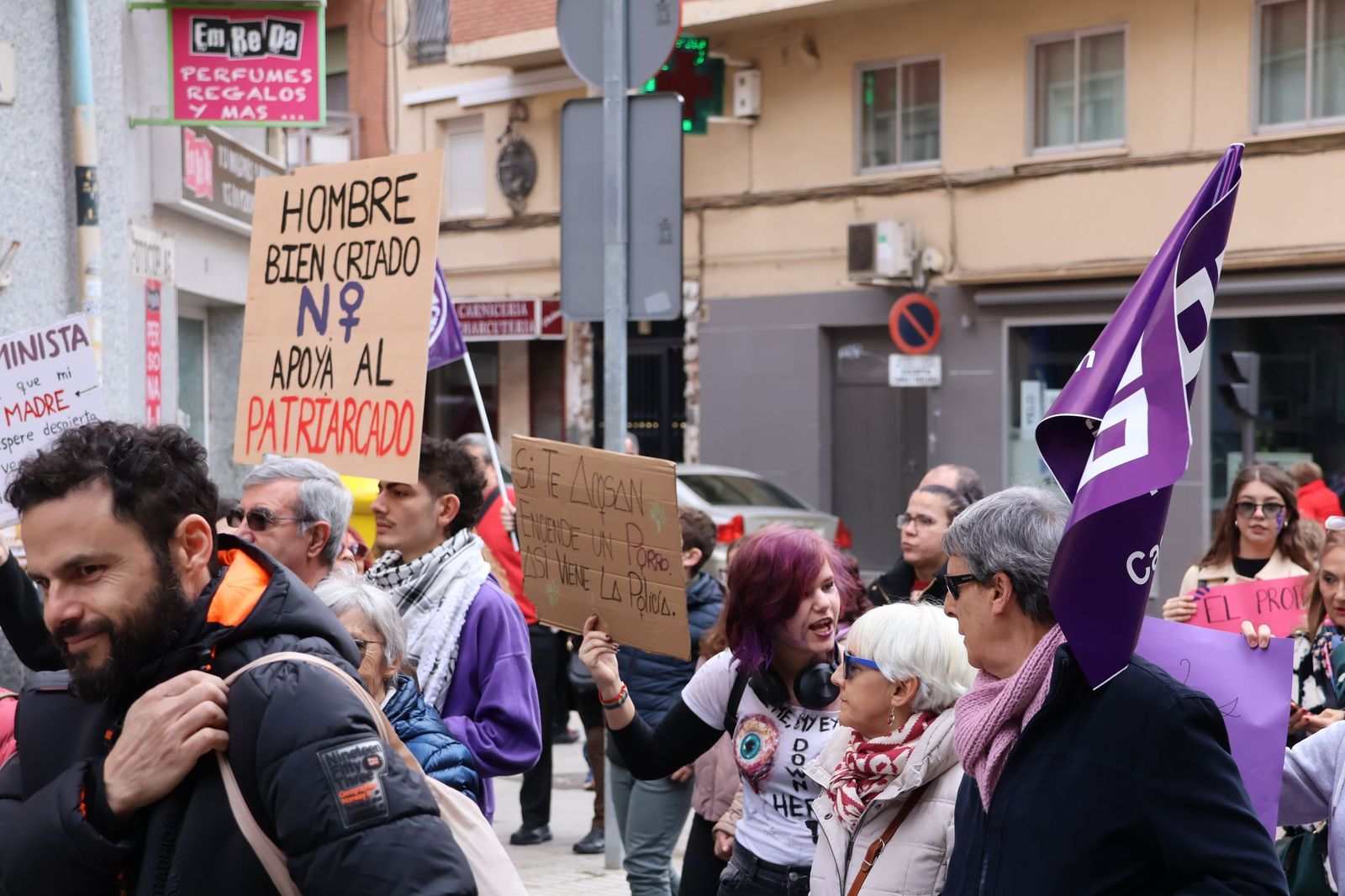 GALERÍA | La manifestación del 8M por las calles de Zamora, en imágenes