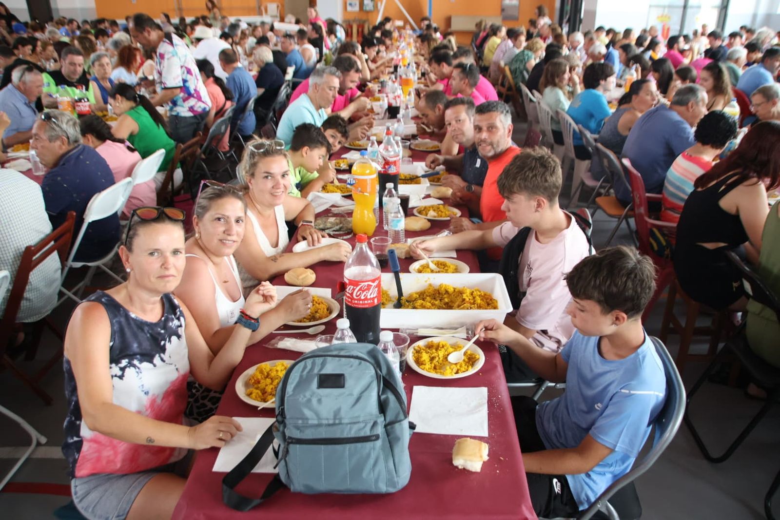 Degustación de paella en Villares de la Reina por las fiestas del Corpus Christi 2025