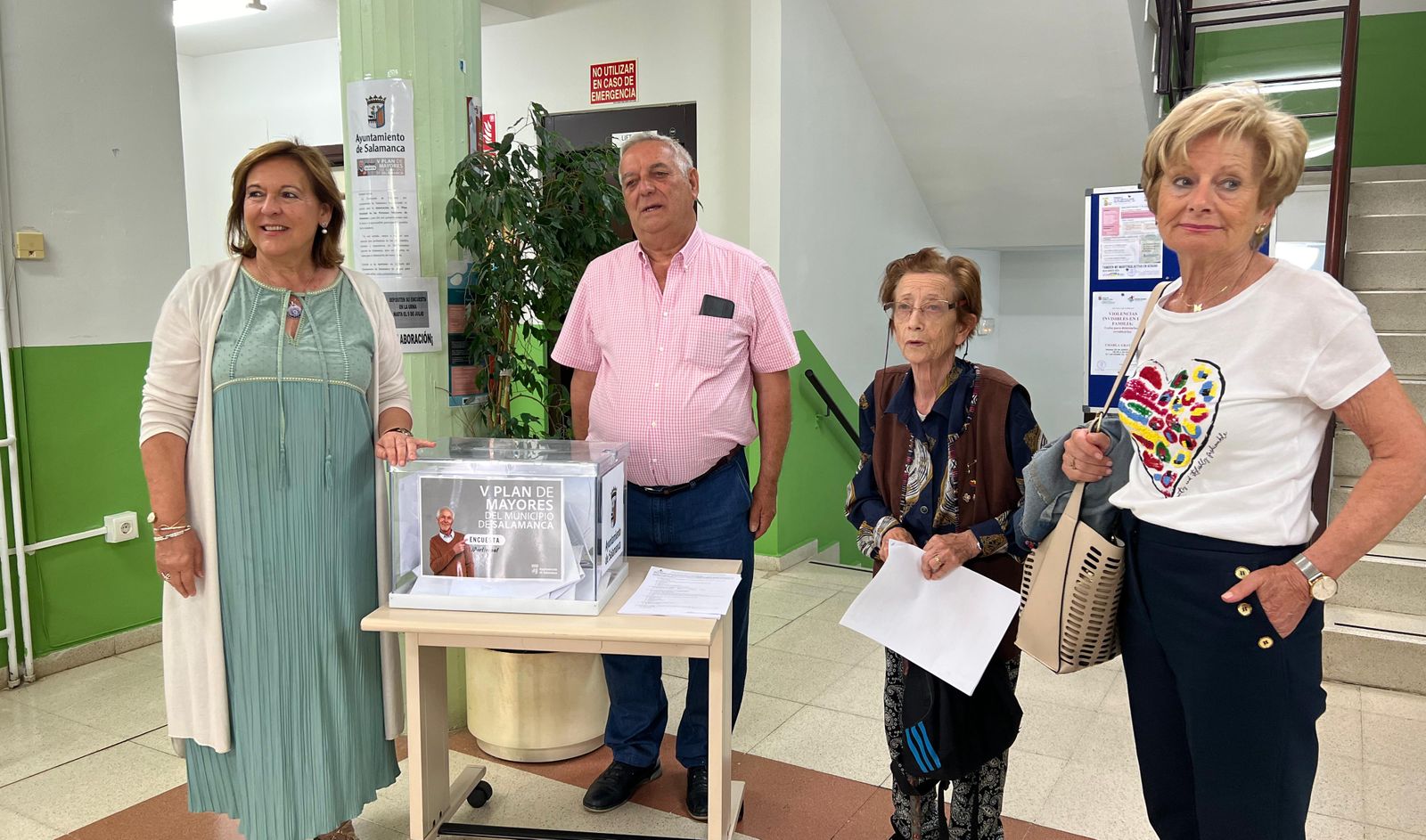 El Ayuntamiento cada vez más cerca de los mayores de Salamanca con la elaboración de unas encuestas para el desarrollo del V Plan Municipal