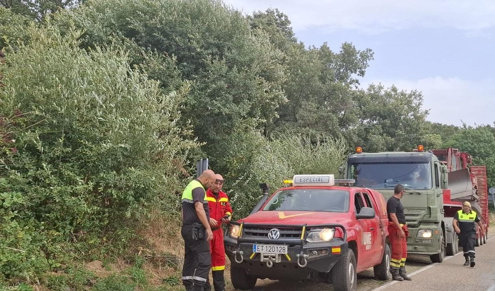 Imagen de los medios en la zona