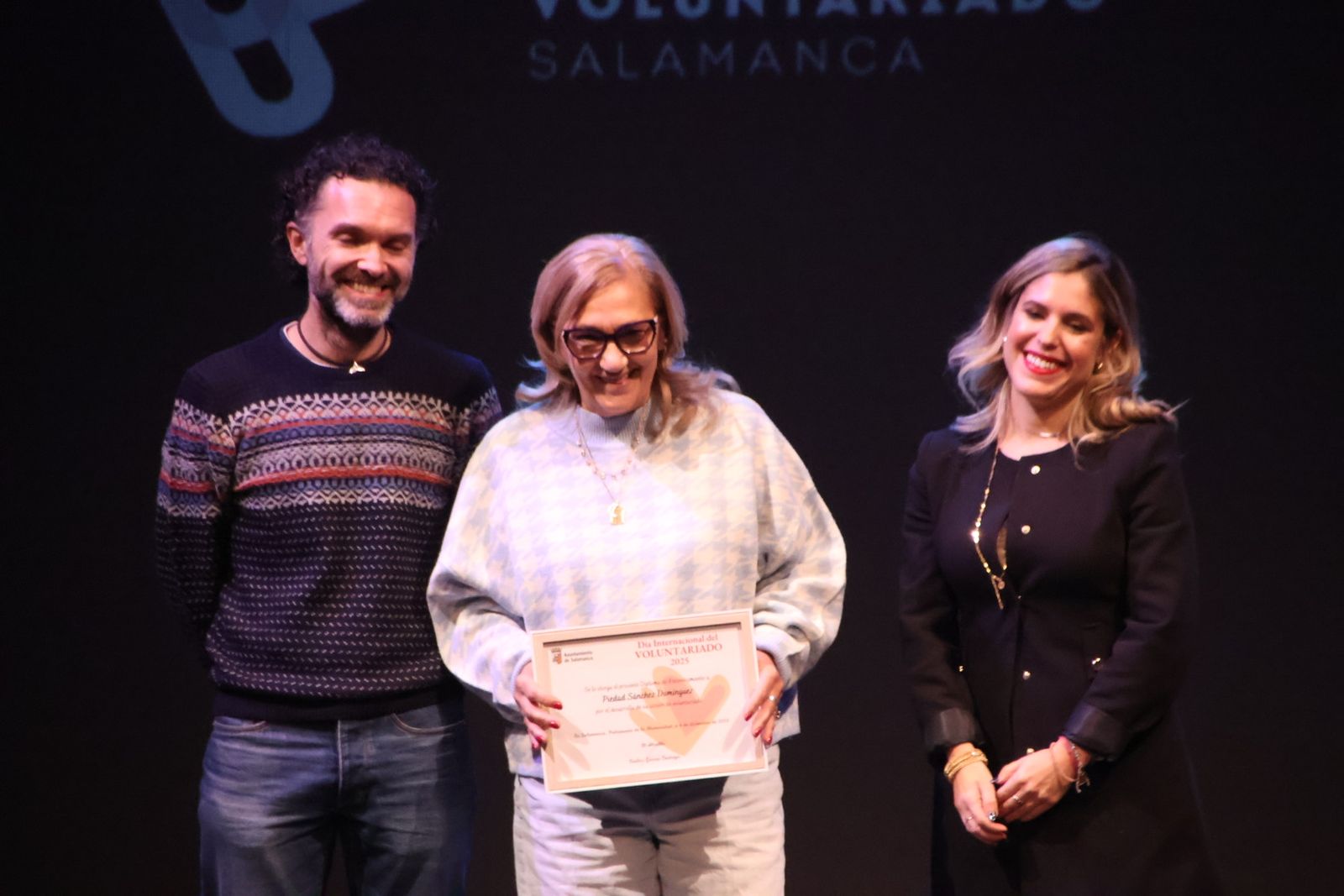acto de reconocimiento de la labor solidaria con motivo del Día Internacional del Voluntariado