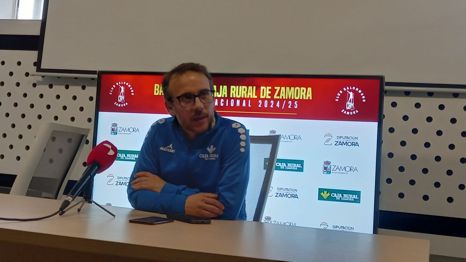 Félix Mojón, entrenador del Balonmano Zamora