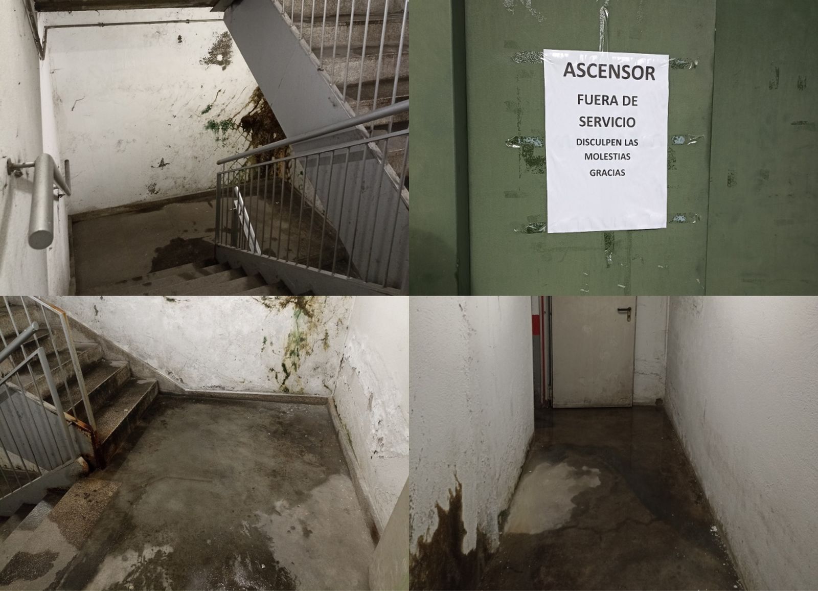 Estado en el que se encuentra el aparcamiento