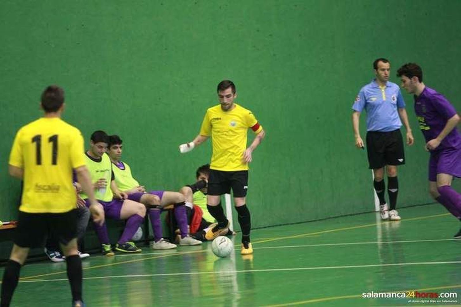 Elías Varas, campeón del I Torneo Futbol Sala de Ferias