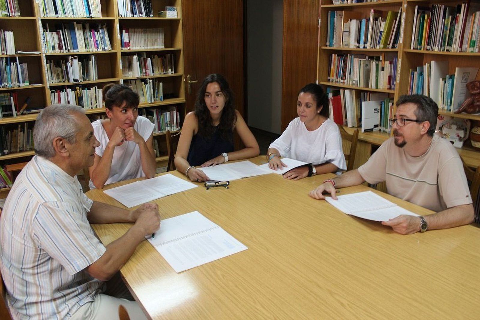 El equipo del nuevo centro de día de Santa Marta comienza a trabajar