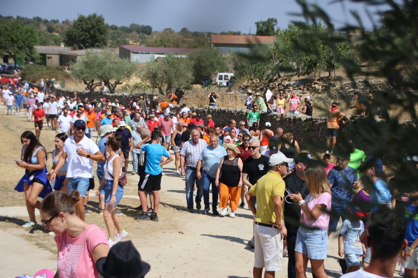 Lumbrales encierro a caballo