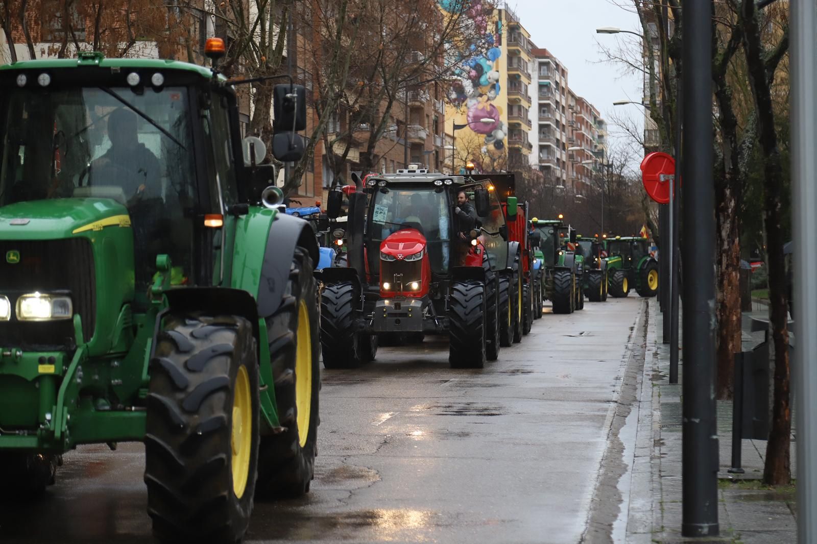 GALERÍA | Protestas en el campo zamorano: tractorada en Zamora este jueves