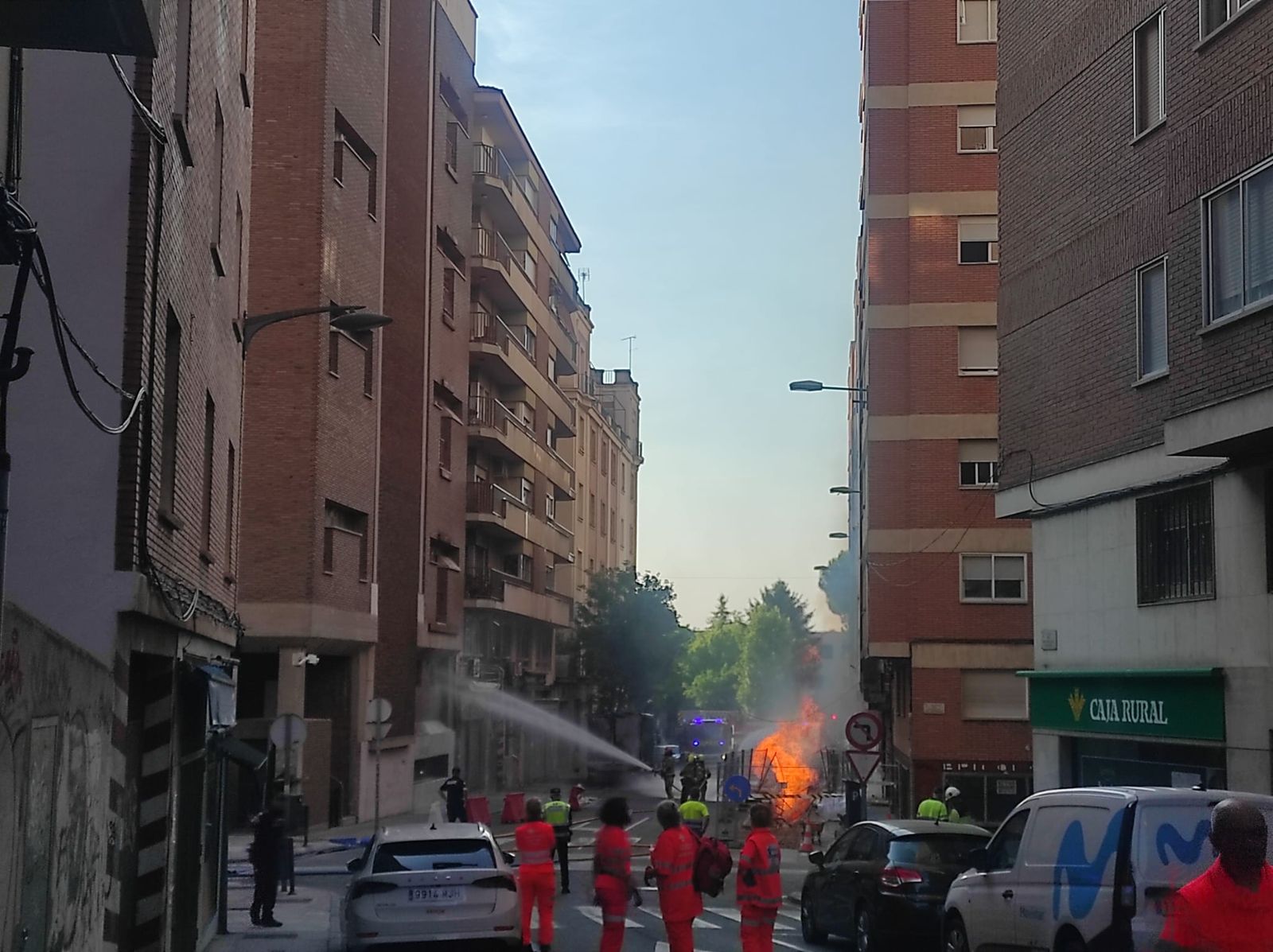 GALERÍA | Así ha sido y se ha vivido la explosión de gas en Zamora