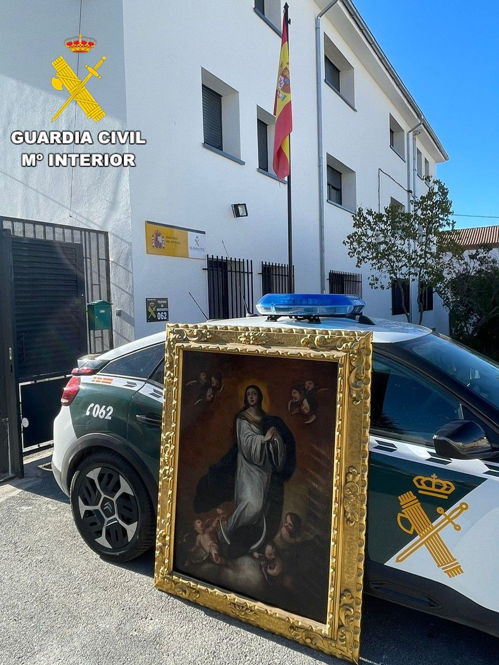 El cuadro robado que ha sido recuperado El cuadro robado que ha sido recuperado
