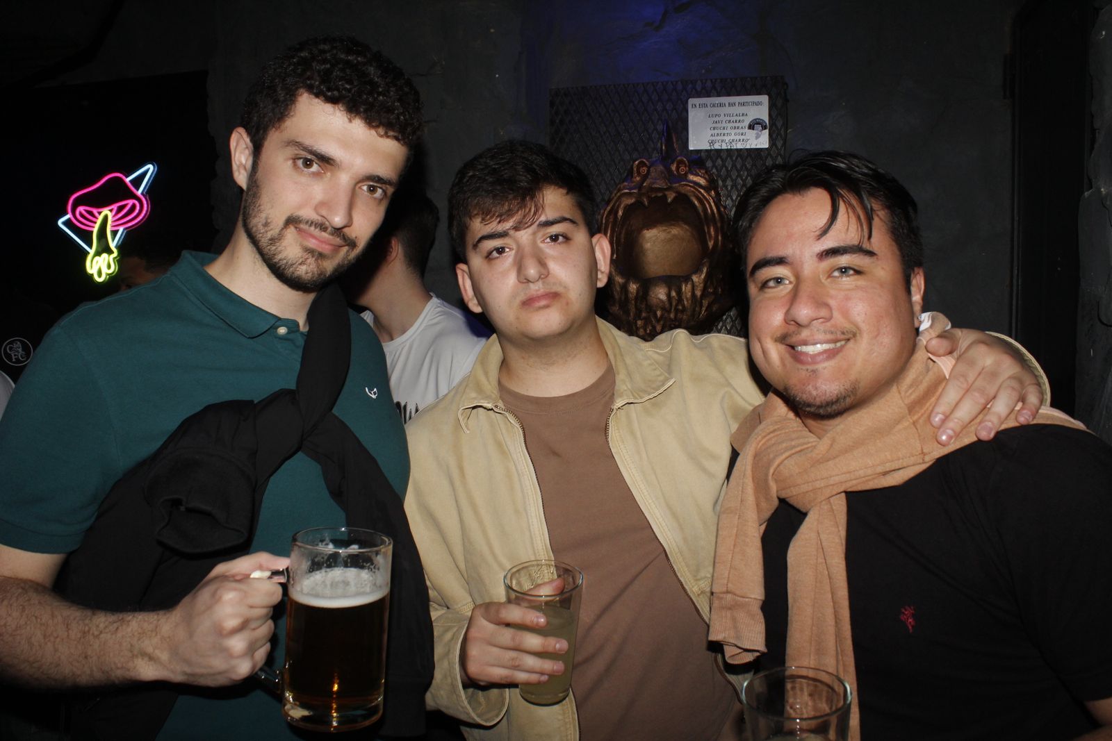 Salamanca de noche, sabado 25 de abril