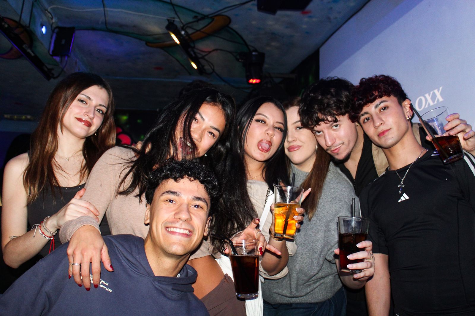 Salamanca de noche, sábado 6 de diciembre