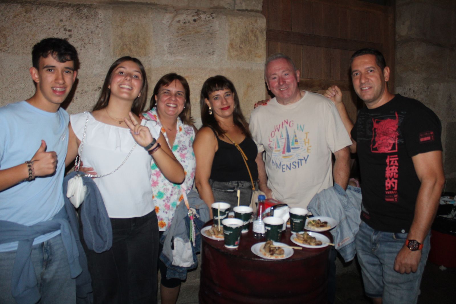 Ambiente en la Feria de Día en la tarde de este