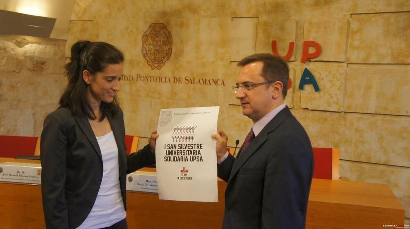 La UPSA crea su propia San Silvestre