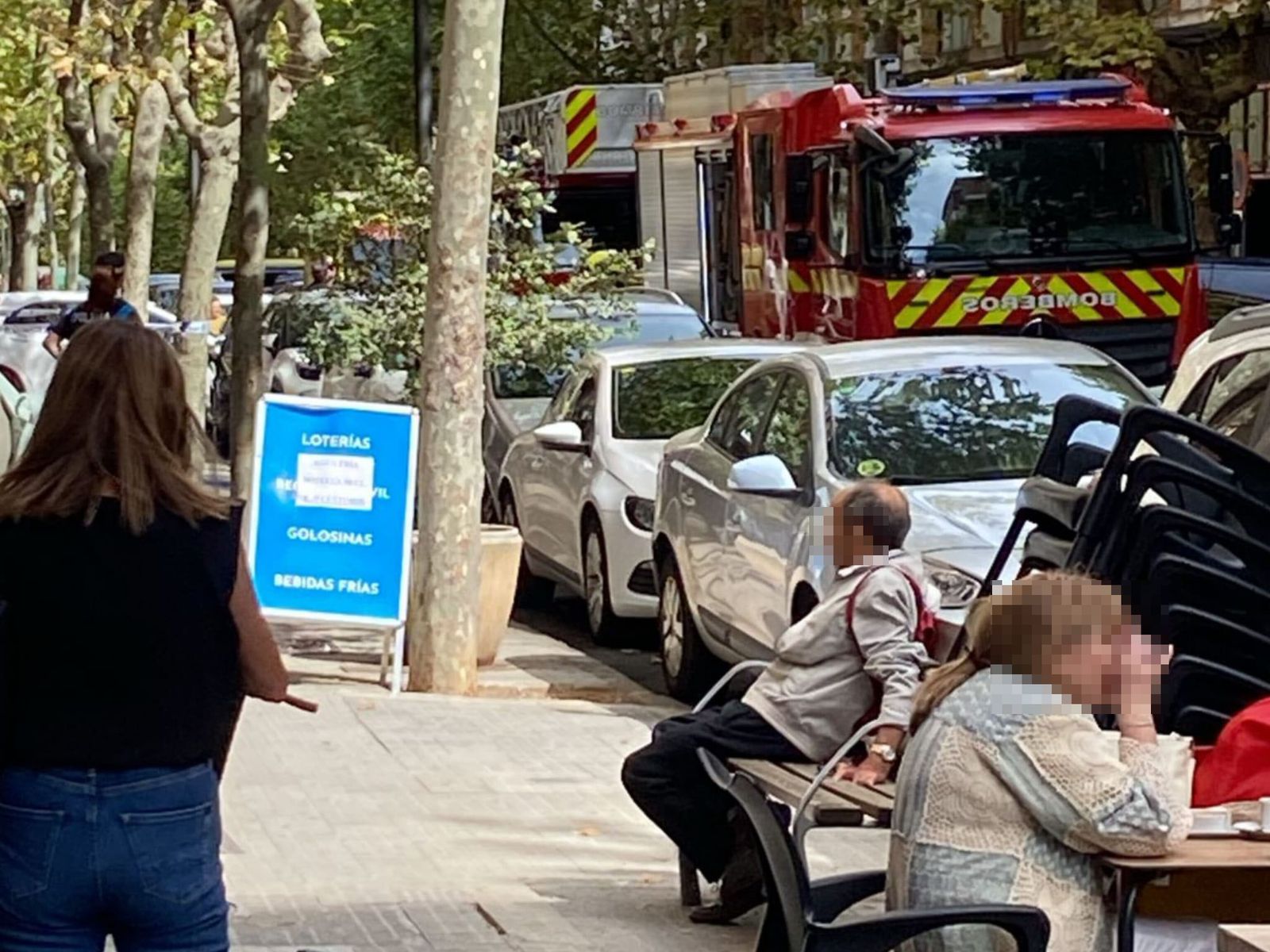 GALERÍA | Servicios de emergencia desplegados en Zamora capital tras la combustión de una bombona