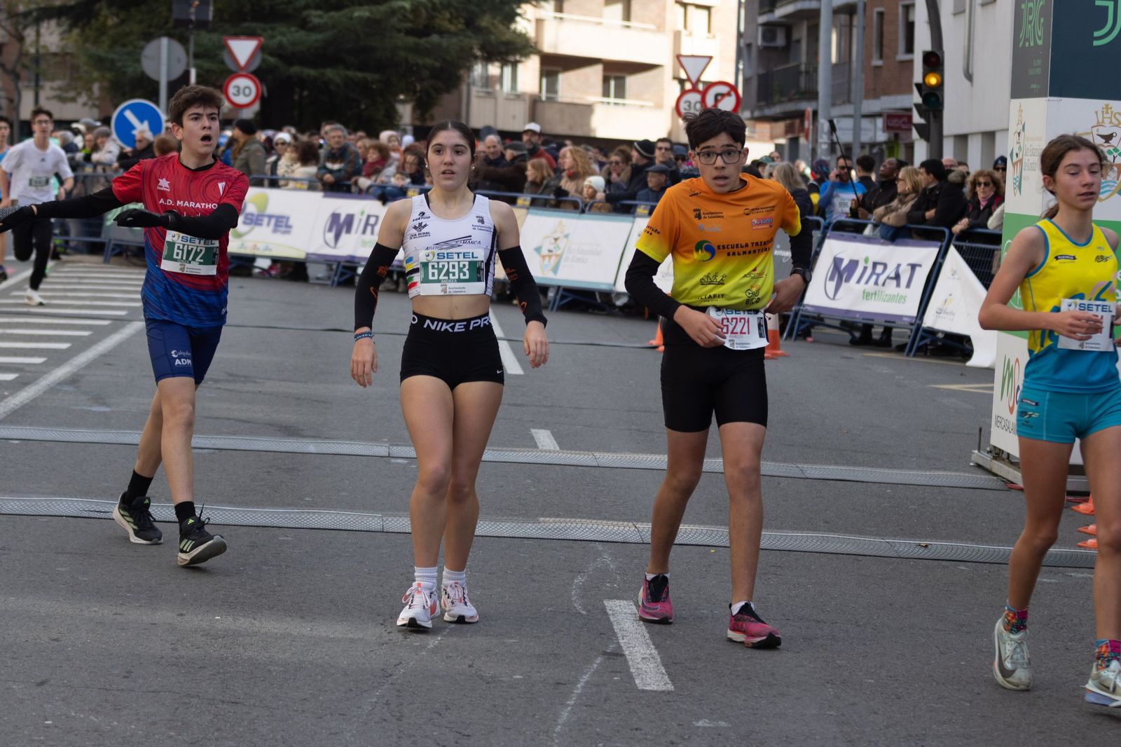 San Silvestre Salmantina 2025 (categorías menores)