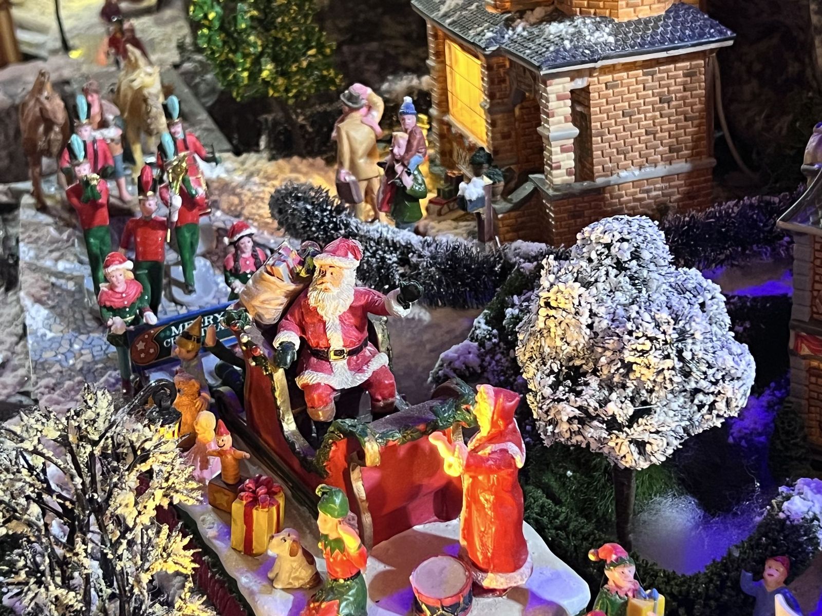 Ciudad de Navidad en la Torre de los Anaya