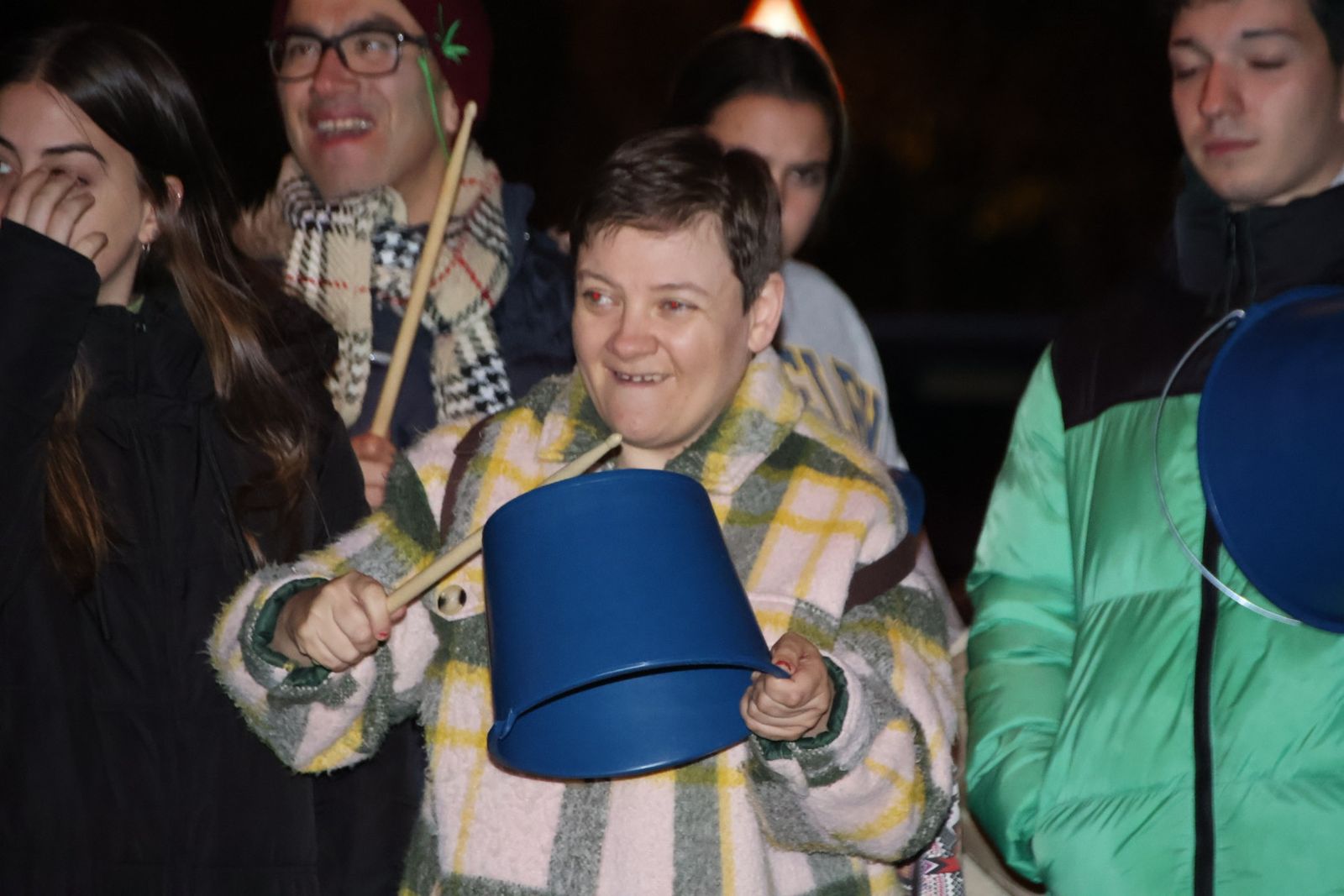 Pasacalles, batucada día Santa Cecilia