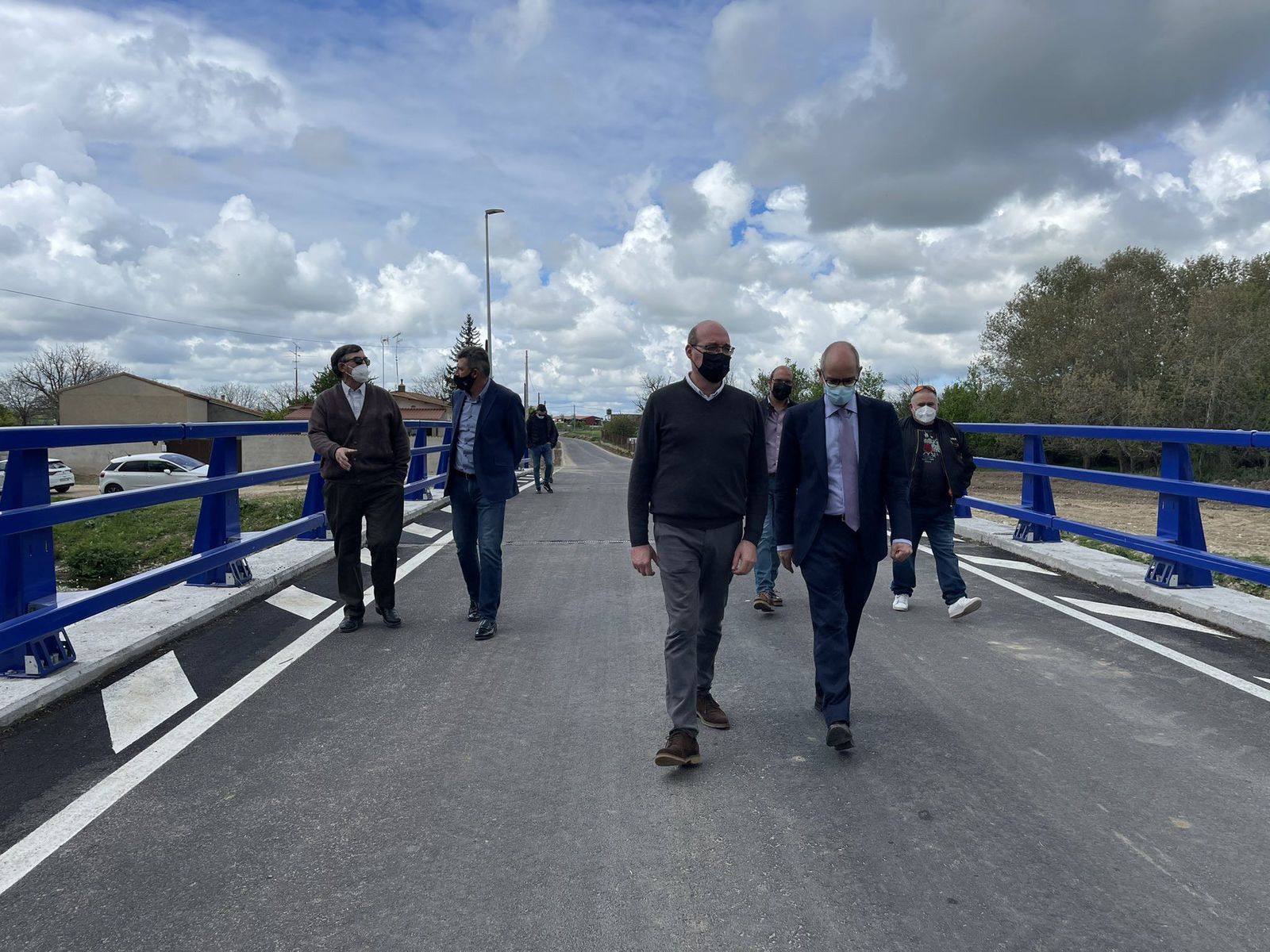Bóveda del Río Almar mejora la seguridad con un nuevo puente tras una inversión de 214.000 euros