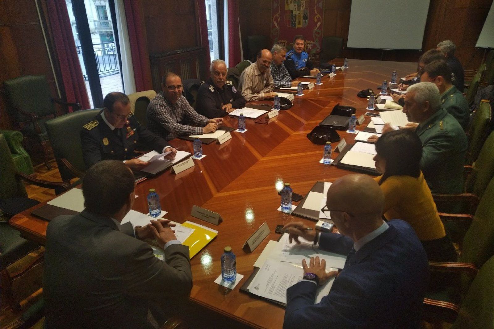 Dispositivo coordinación seguridad 10N