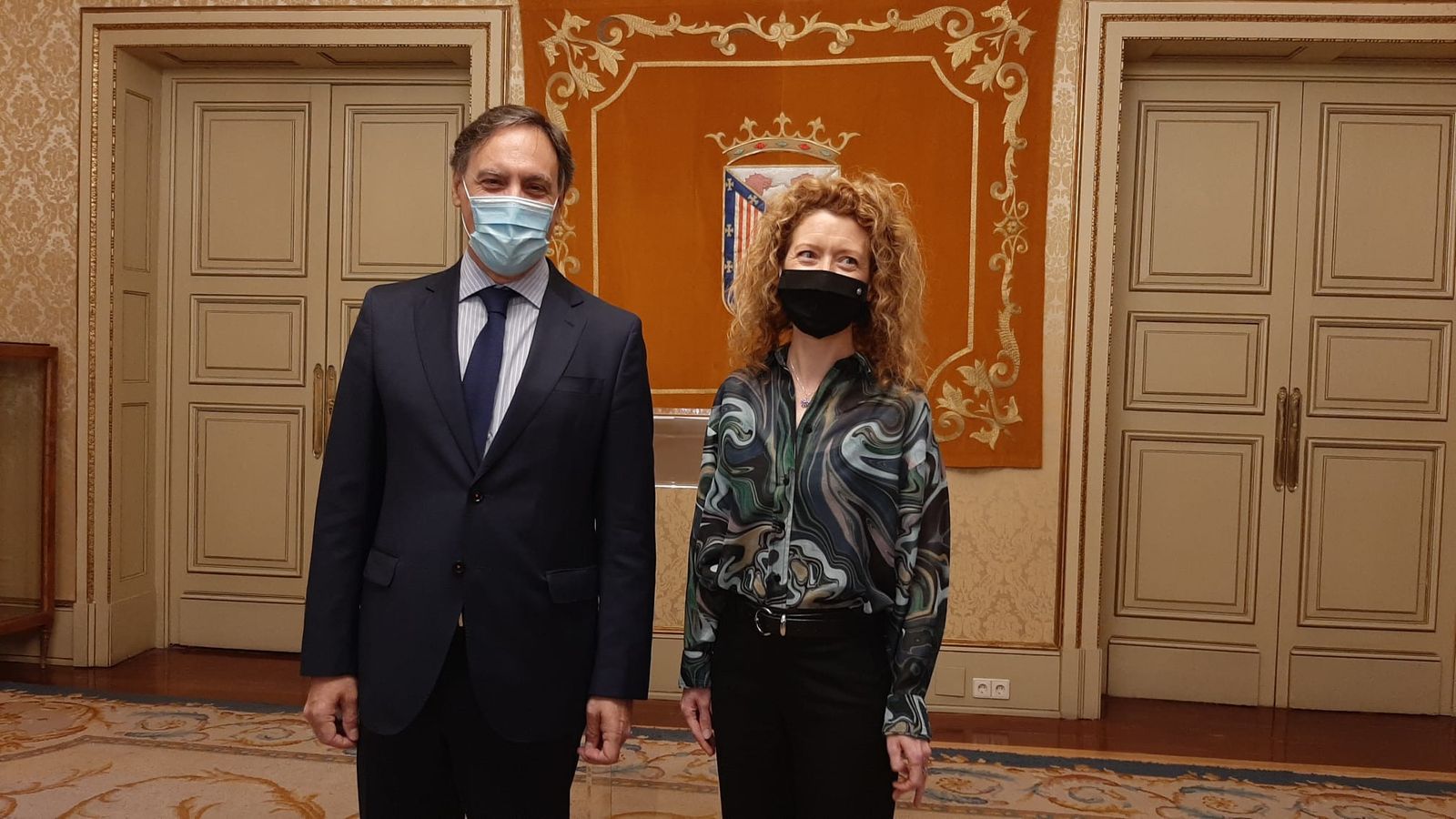 Carlos García Carbayo y Ana Suárez