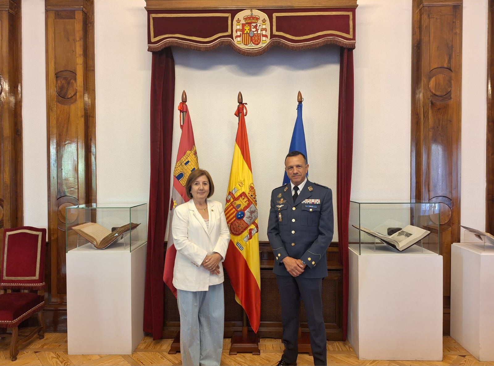Presentación del coronel José Gallo, nuevo subdelegado de Defensa